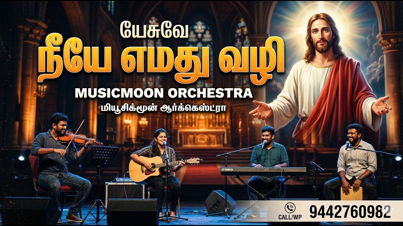 neeyea eamathu vazli chirstian song@musicmoon orchestra nagercoil.
