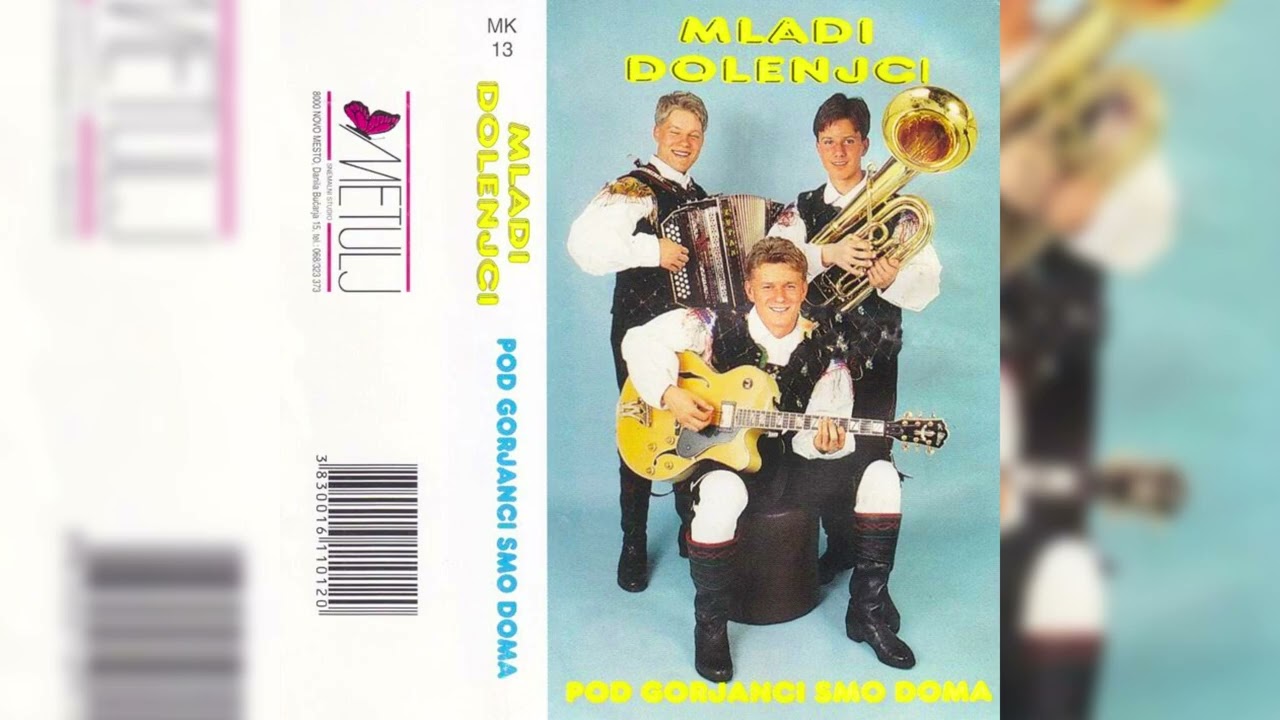 Ansambel Mladi Dolenjci - Venček narodnih (Pod Gorjanci smo doma, 1998)
