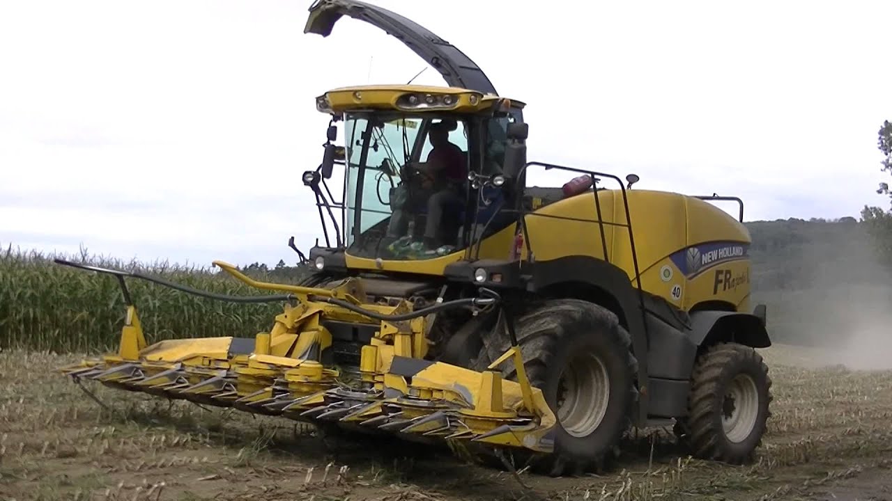 New Holland FR 600 na Kukuřici v Rychnově na Moravě