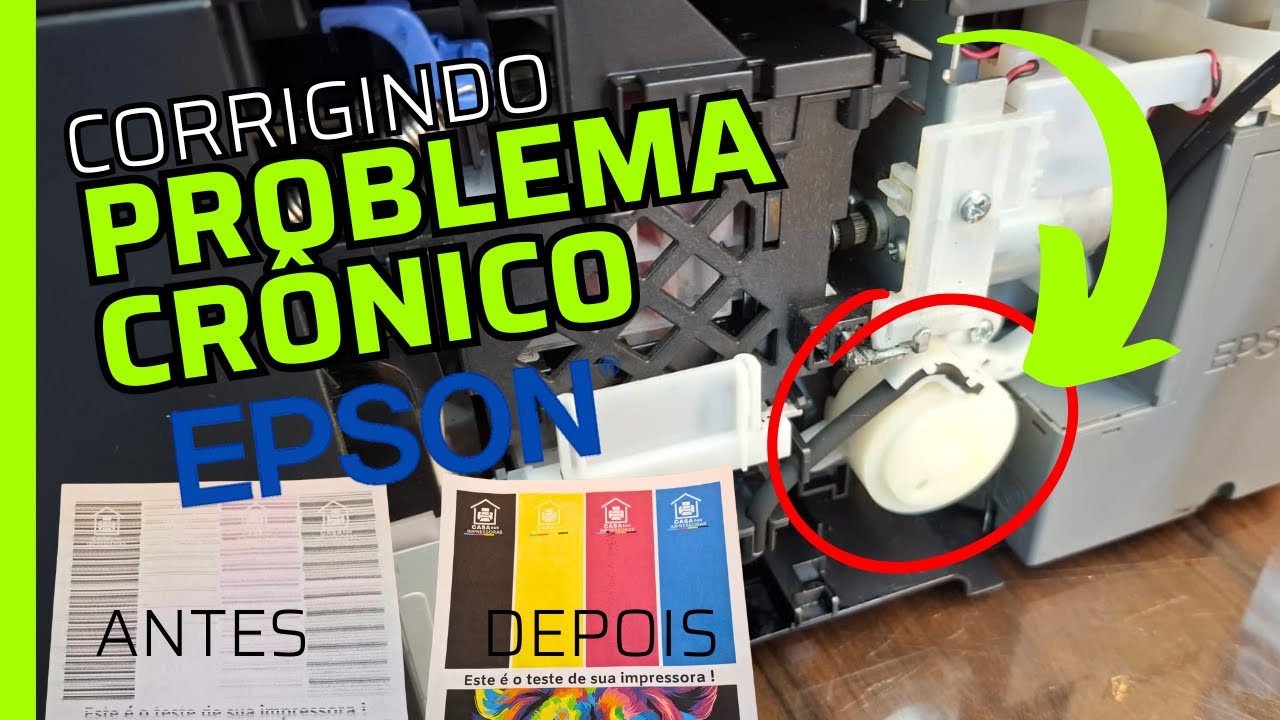 CORRIGINDO FALHAS DE IMPRESSÃO NA LINHA EPSON ECOTANQUE