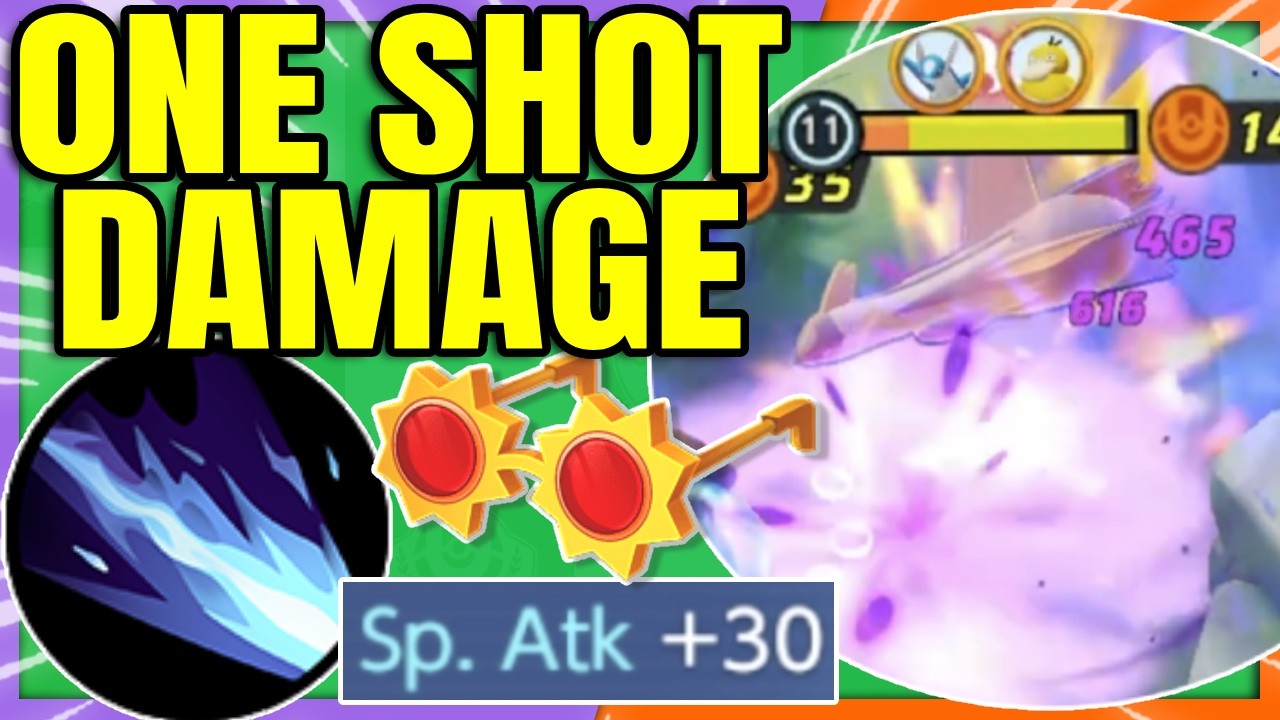 This CHANDELURE BUILD deals ONE SHOT Damage | Pokemon Unite