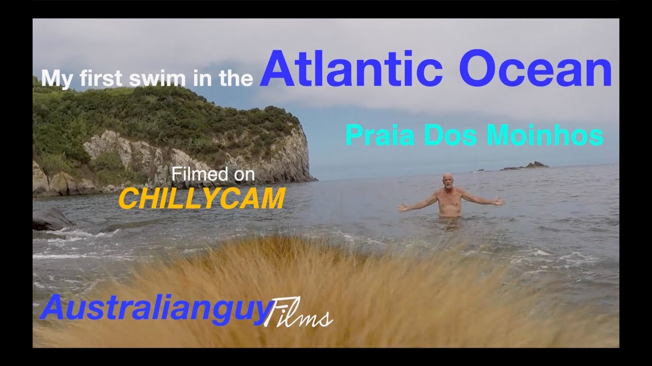 My first ever swim in the Atlantic Ocean