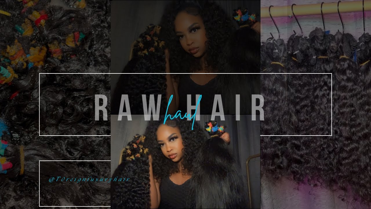 RAW HAIR HAUL ! Restocking my raw Malagasy  hair , hair extensions Business inventory !