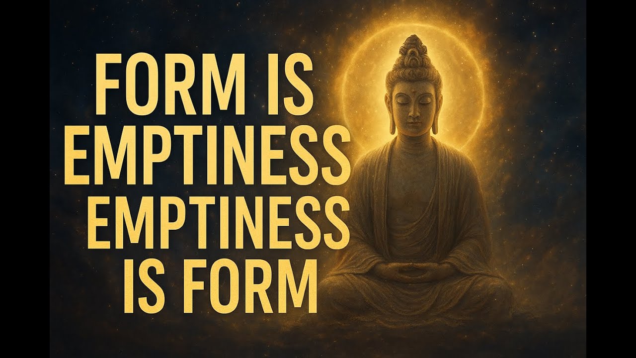 Form Is Emptiness, Emptiness Is Form | Deep Teaching from the Heart Sutra (Prajñāpāramitā Wisdom)