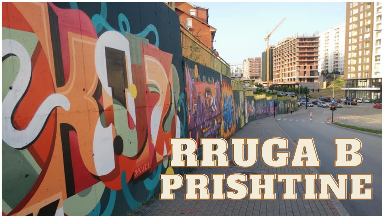 Prishtinë/Prishtina , Kosova, Driving tour I Rruga B ,March2023
