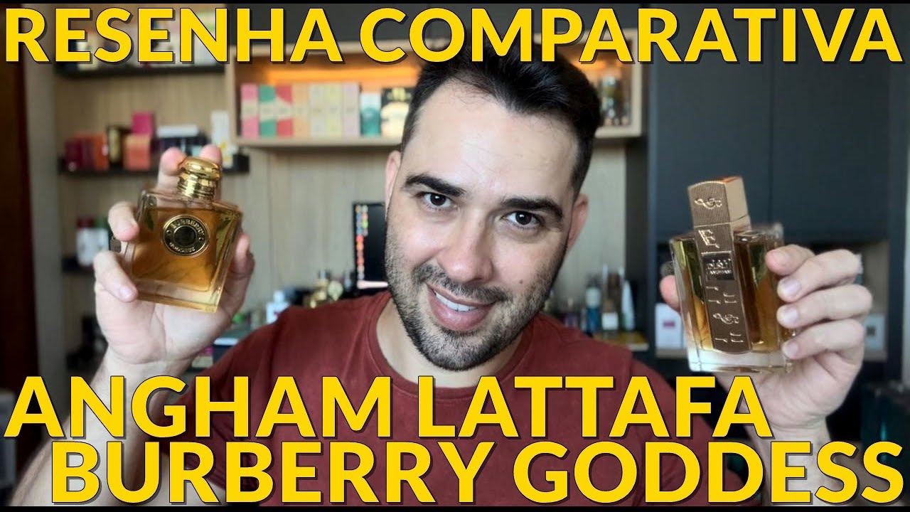 Perfume Árabe Angham Lattafa X Burberry Goddess (PRA CHEGAR COM TUDO NA BAUNILHA!!!)