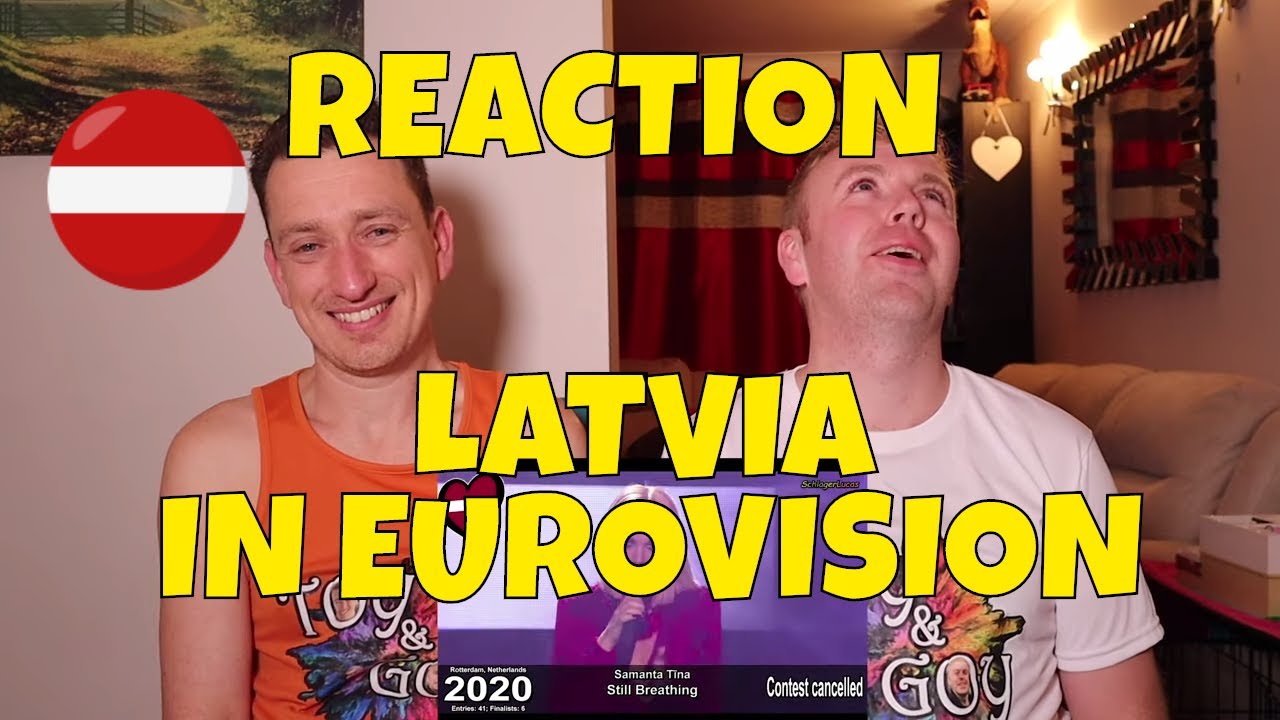 LATVIA IN EUROVISION - REACTION - ALL SONGS 2000-2020