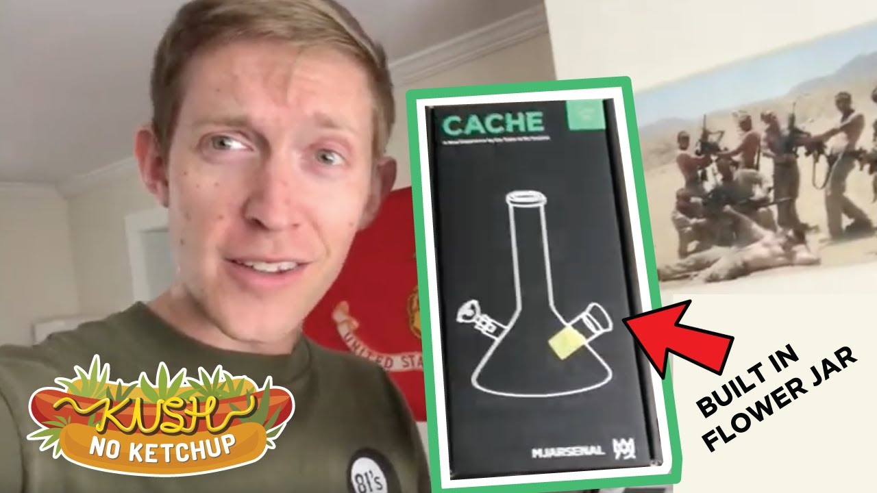 The Cache (mini bong) Review - MJ Arsenal | KUSH NO KETCHUP