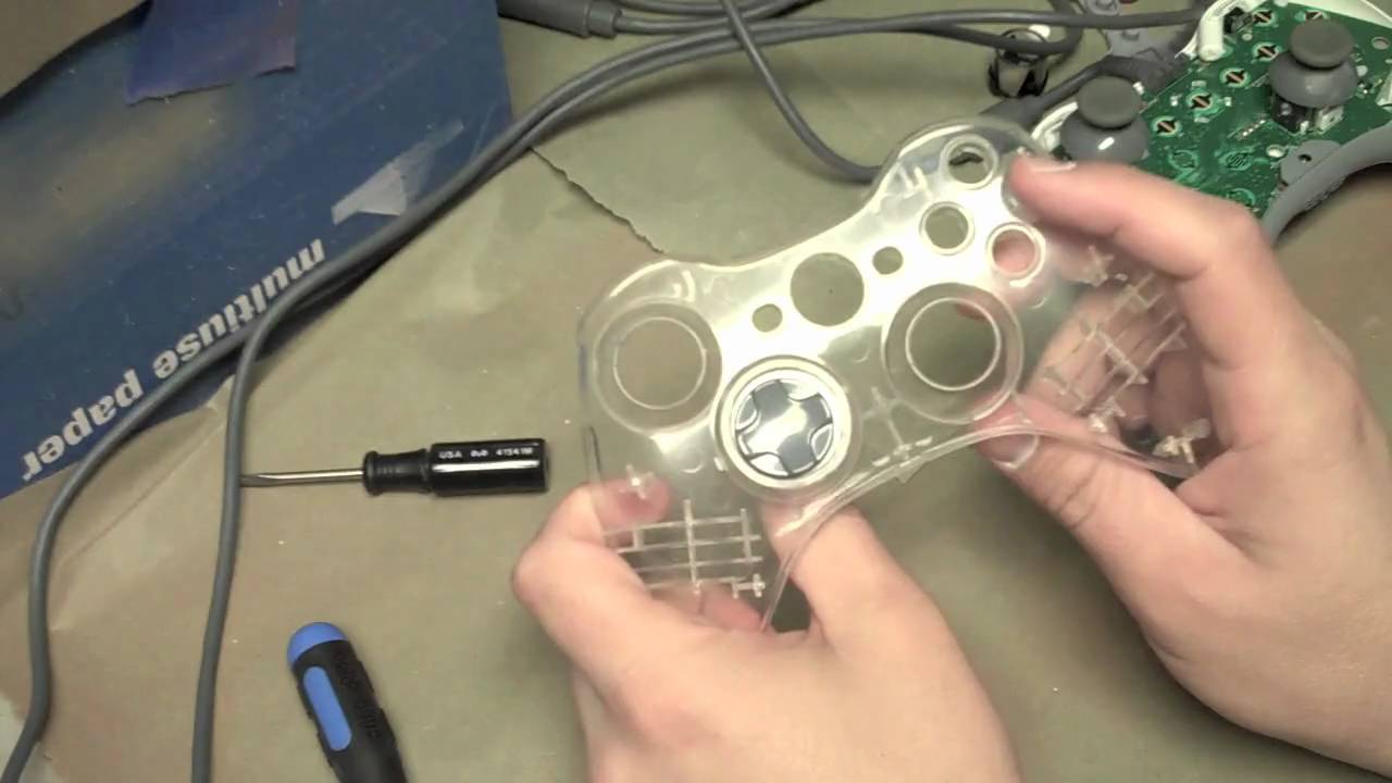 How to Mask the Buttons on an Xbox 360 Controller - By MyCustomXbox