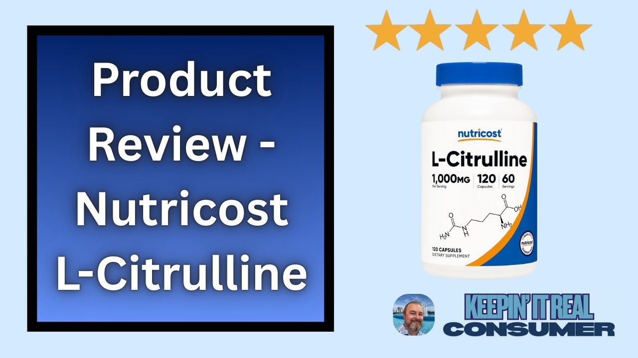 Nutricost L-Citrulline Review — Boost Endurance and Lower Blood Pressure Naturally!
