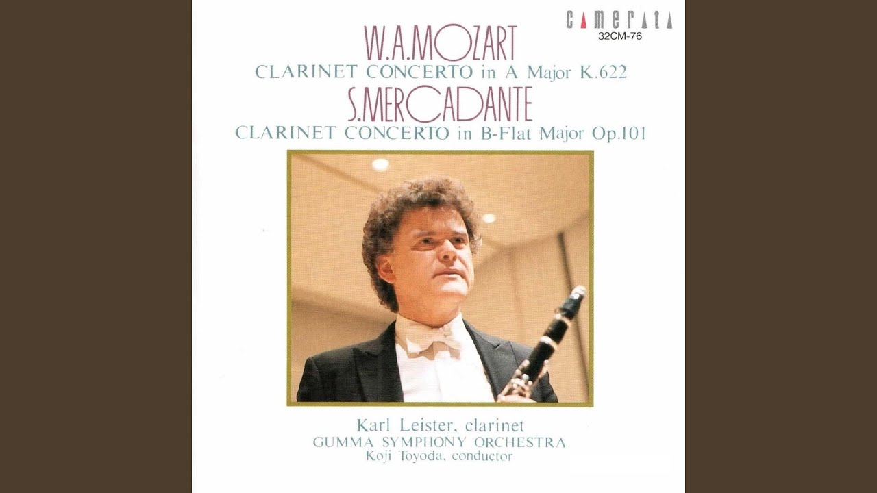 Clarinet Concerto in B-Flat Major, Op. 101: I. Allegro moderato