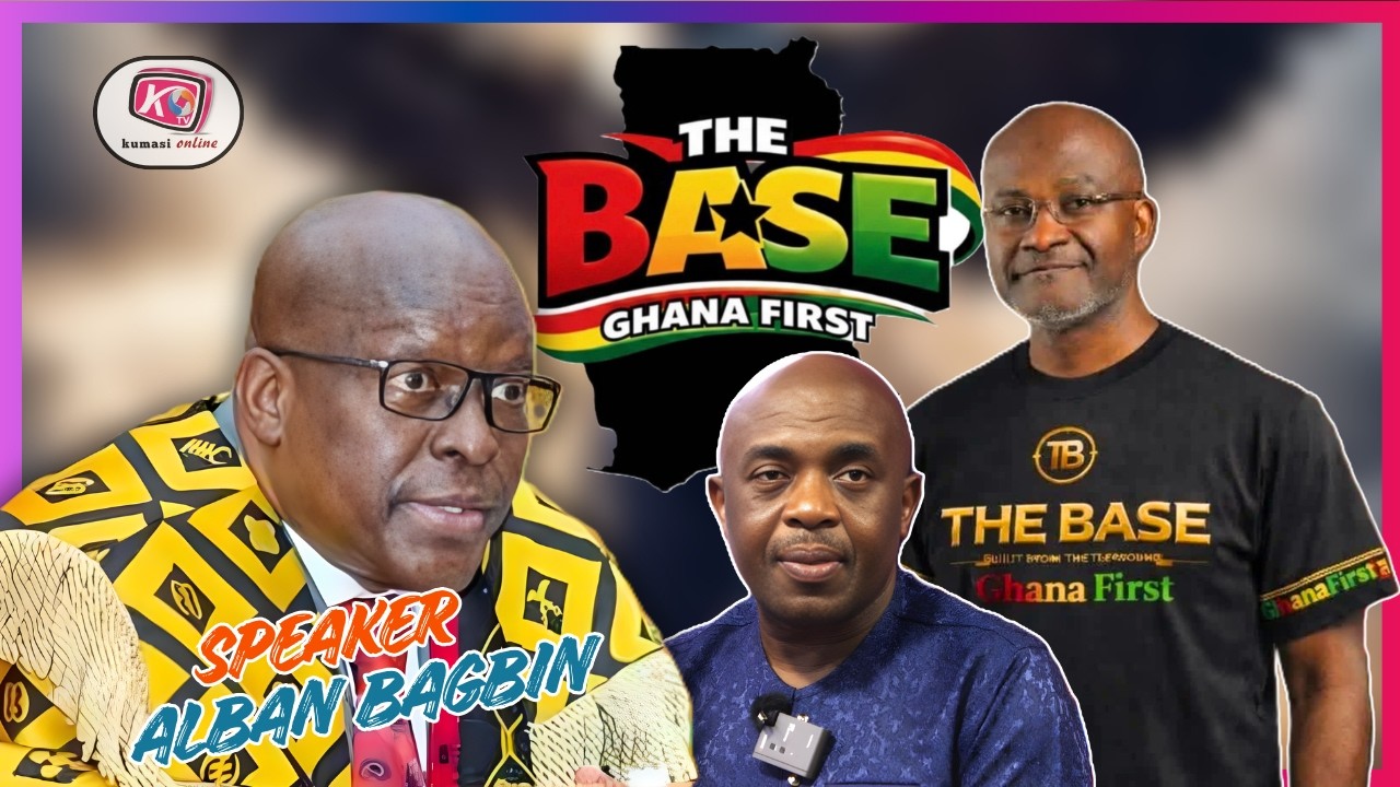 Wow 😲 Speaker of Parliament Bagbin Endoses THE BASE, Ghana Needs a Third Political Force