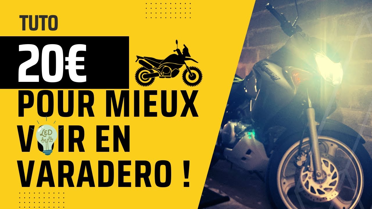 [Tuto] Installer des LEDs sur la Varadero 125. Pas à pas.