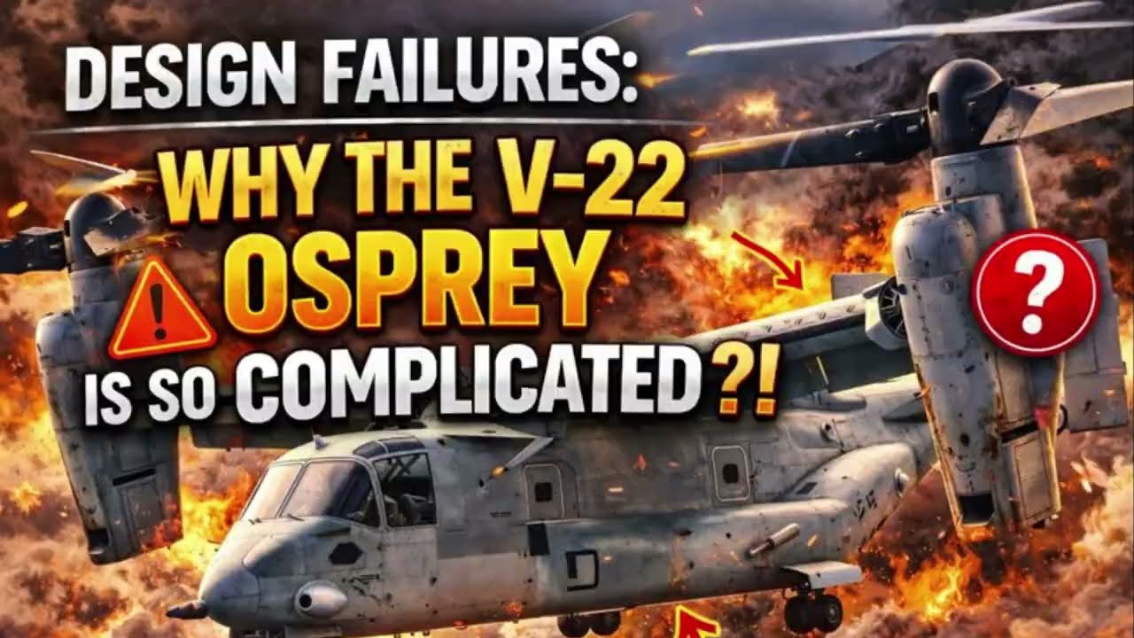 Why the V-22 Osprey Is One of the Most Complex Aircraft Ever Built