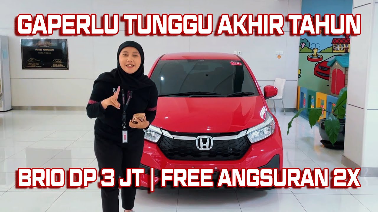 JANGAN BELI DI AKHIR TAHUN‼️BRIO SEKARANG CUMA DP 3 JUTA