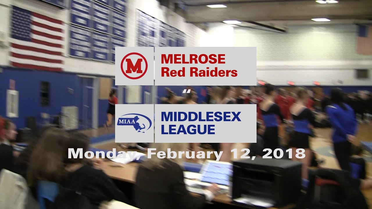 MHS Gymnastics at Middlesex League Meet 2-12-18
