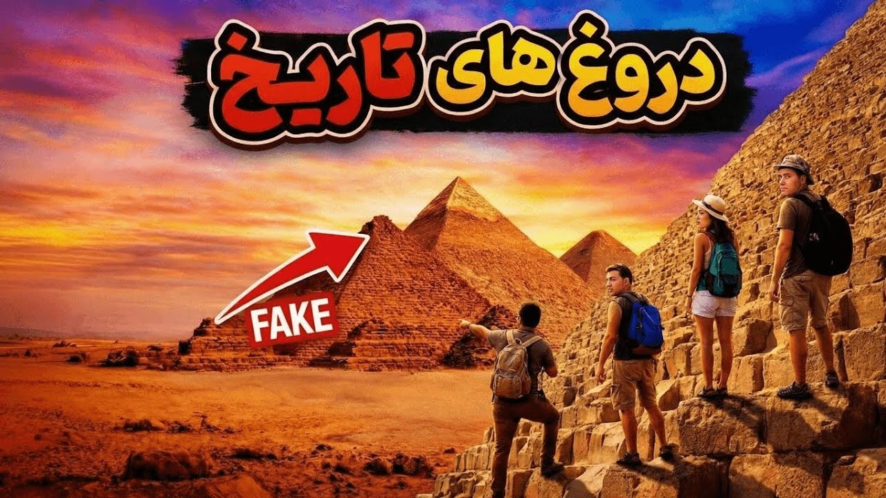 تاریخ دروغین: حقایقی که تاریخ‌ نویسان نمی‌خواهند بدانی!
