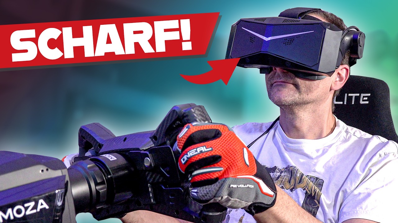 Sim Racing in VR kann so SCHÖN sein! Pimax Crystal Light im Test
