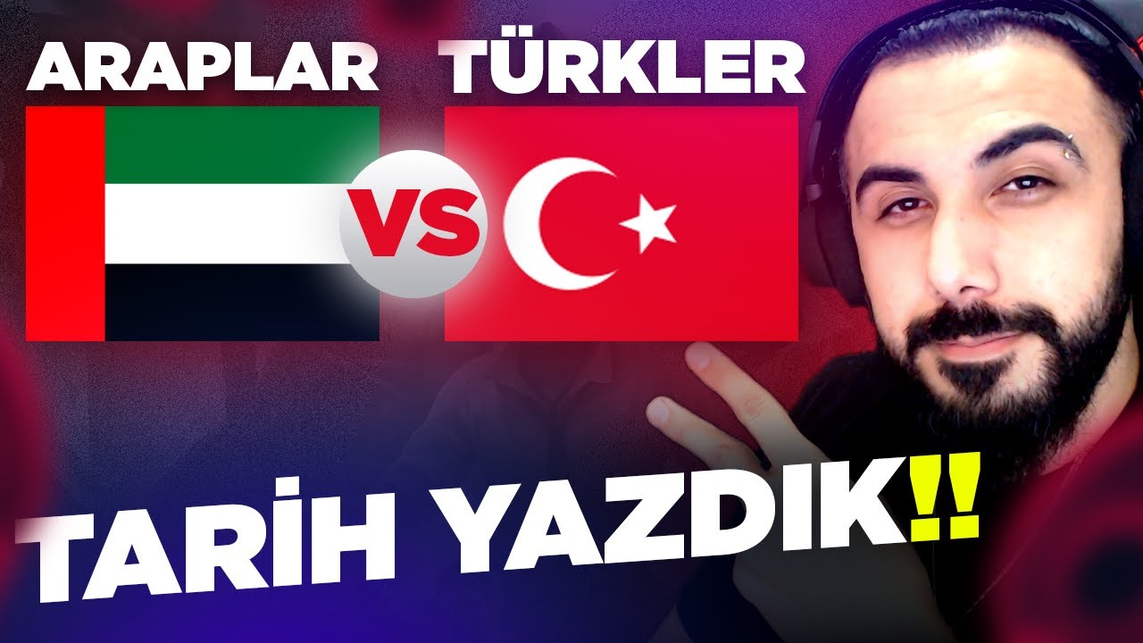 ARAPLAR VS TÜRKLER! TURNUVADA RESMEN TARİH YAZDIK!! (ARAPLAR HİLE DEDİ) | PUBG MOBILE