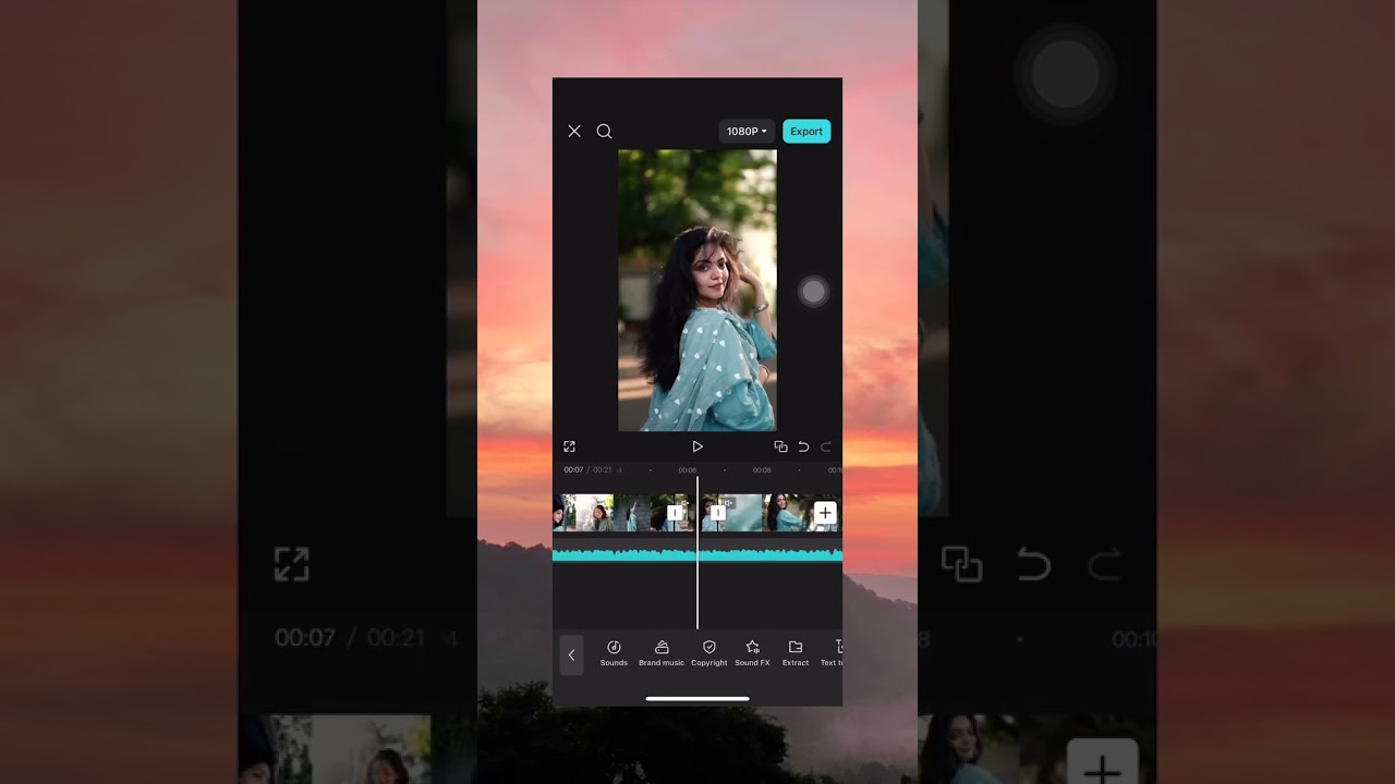 Reels trending audio editing capcut || muffled,docking,lowpass in mobile malayalam