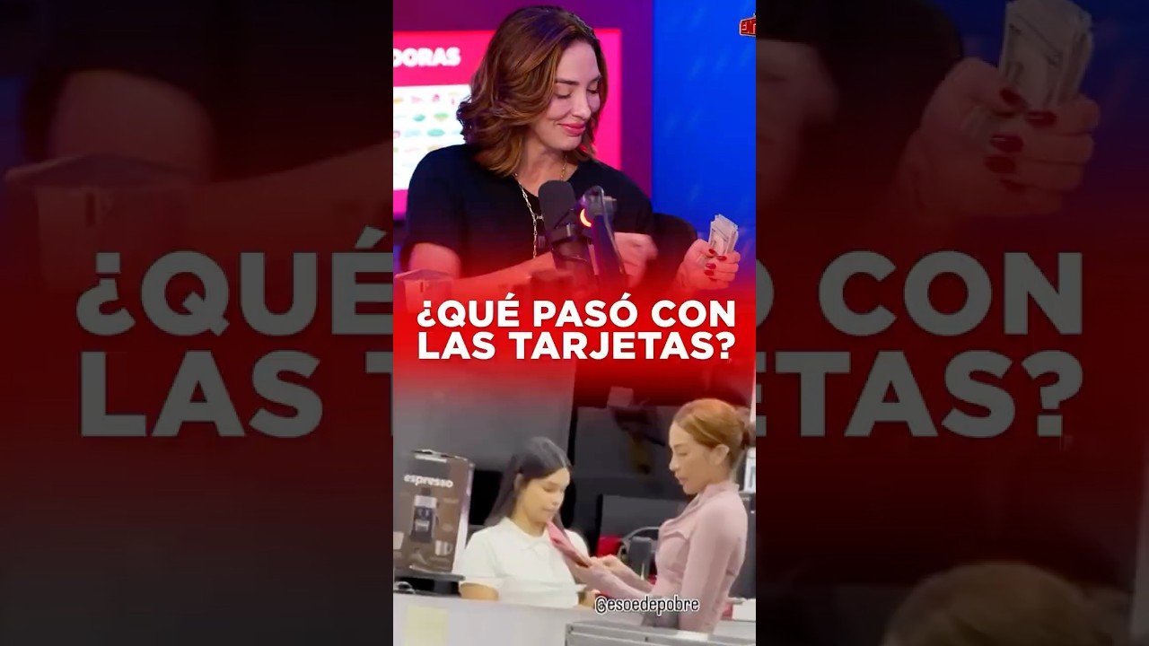 Gabi Desangles y EL DECLINE de las TARJETAS #estonoesradioshow