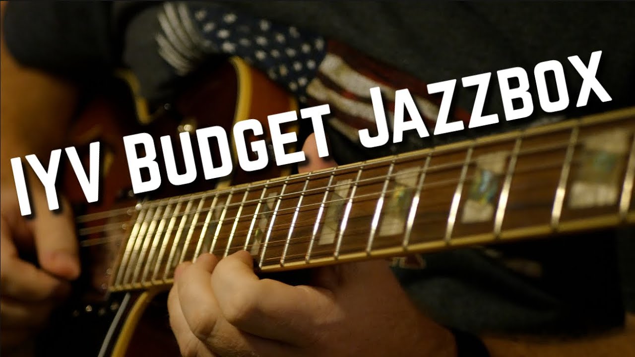 IYV Jazz Guitar Demo (no talking) | IJZ-300 TSB Semi-Hollow | Review in Description