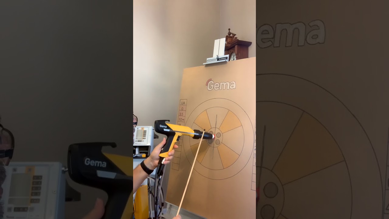 Gema pattern size to target distance