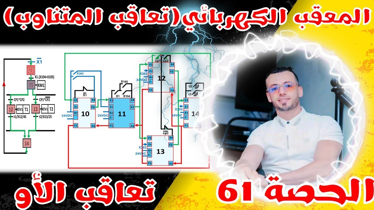 🔵المعقب الكهربائي لتعاقب المتناوب(لأو ) بالتفصيل🔴 #هندسة_كهربائية#الاستاذ_بن عربية_امحمد
