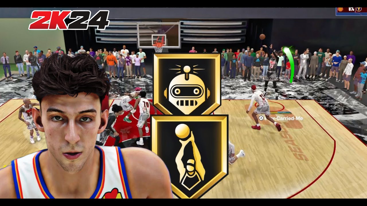 7'1 3 LEVEL THREAT CENTER BUILD IS A SCORING MACHINE ON NBA 2K24