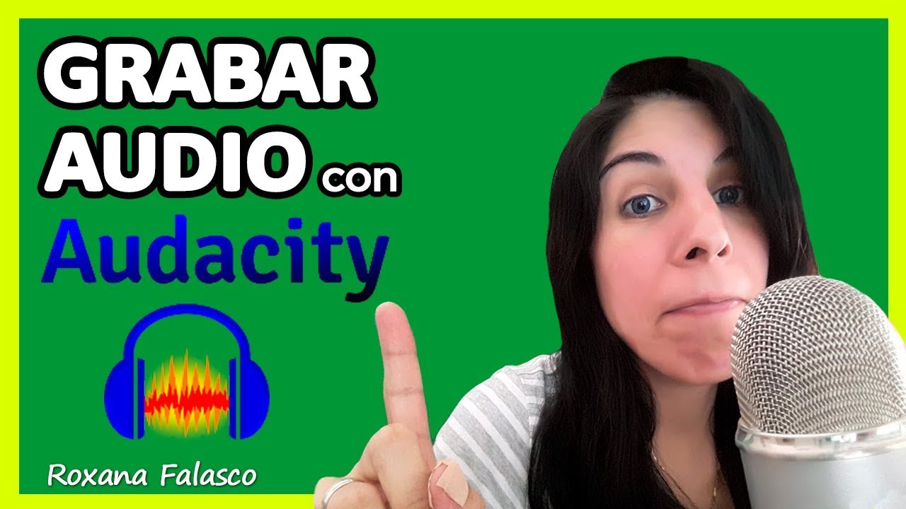 Cómo GRABAR AUDIO con Audacity