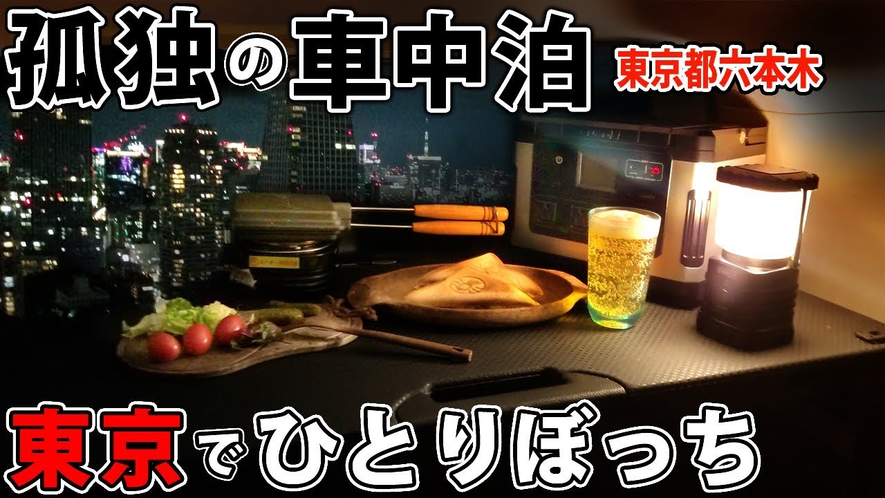 【孤独の車中泊】サラリーマン、東京でひとりぼっち【僕は透明人間】