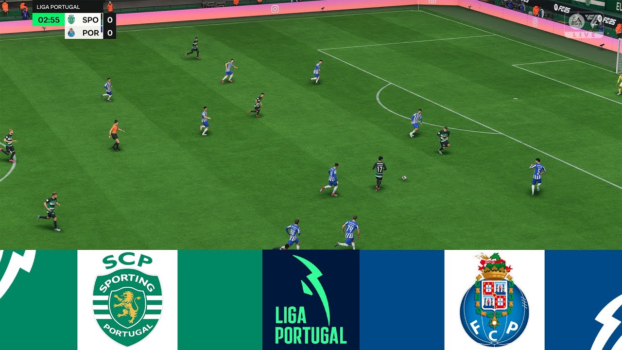 Sporting CP vs FC Porto - Liga Portugal - 30th August 2025 Full Match 4K - FC 25 Gameplay