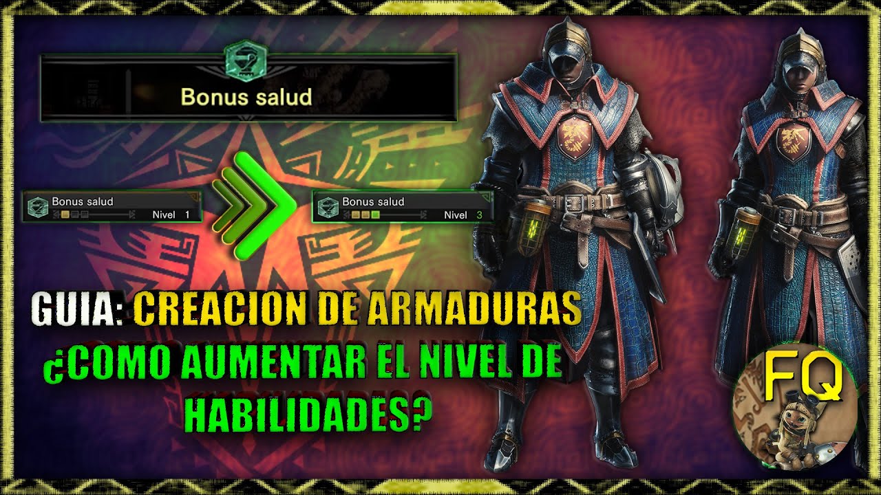 Guía Creación de Armadura y Habilidades | Monster Hunter World Iceborne
