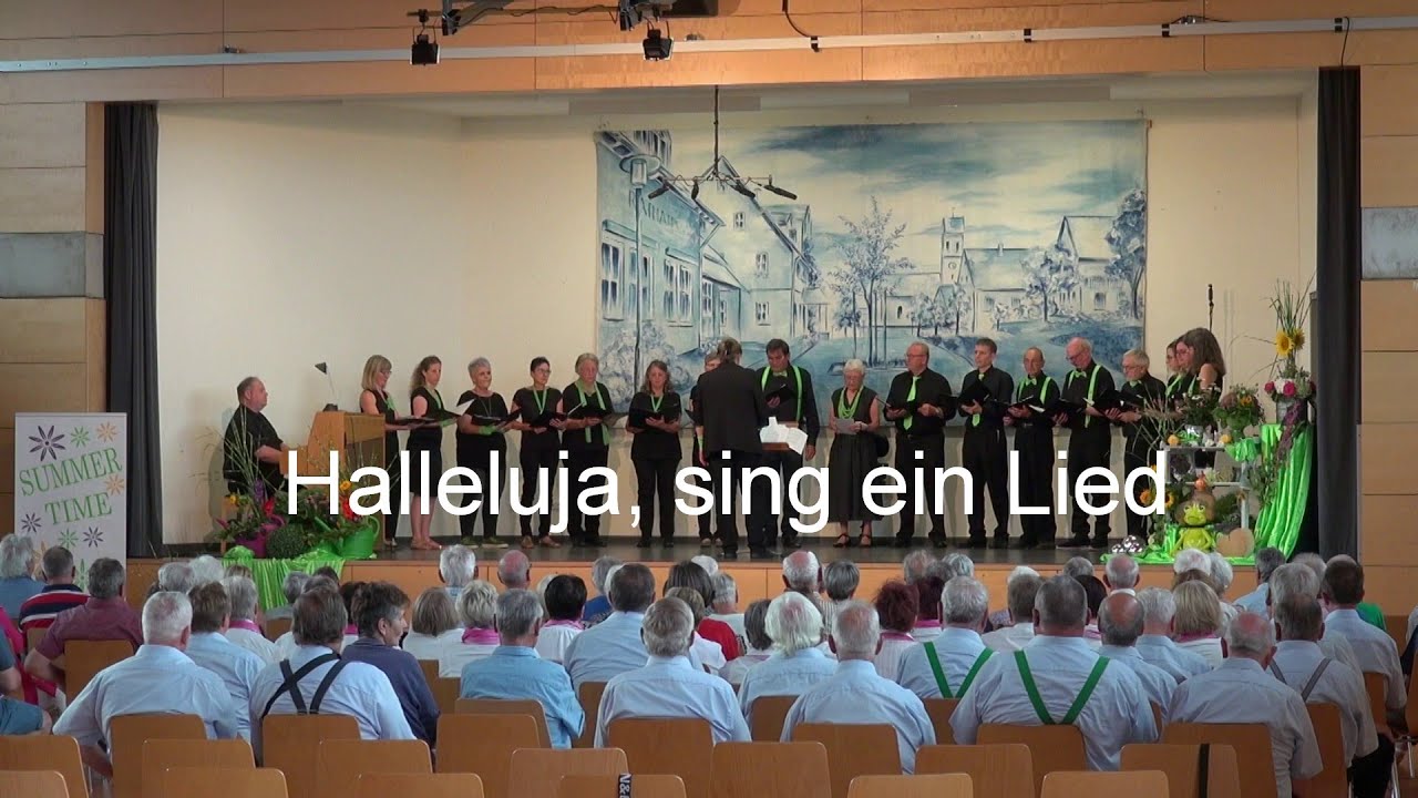 Halleluja, sing ein Lied - Gesangverein Asselfingen