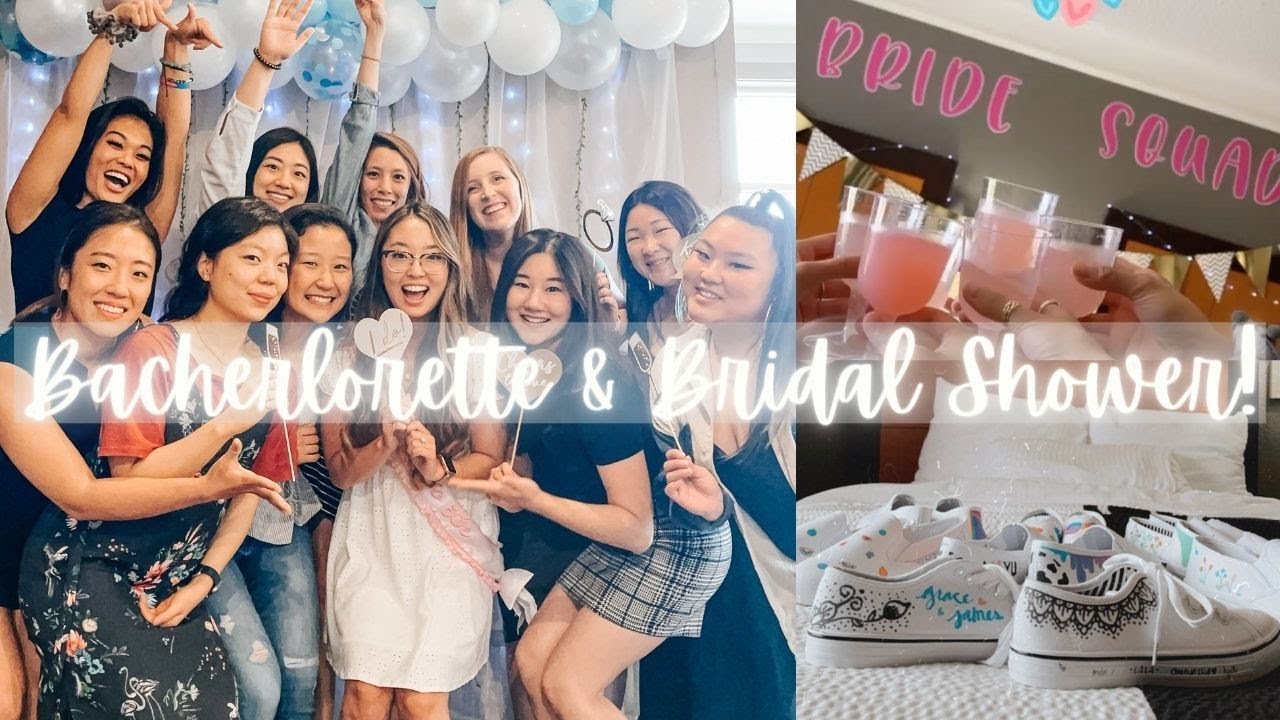 Bachelorette & Bridal Shower | VLOG | Wedding Series