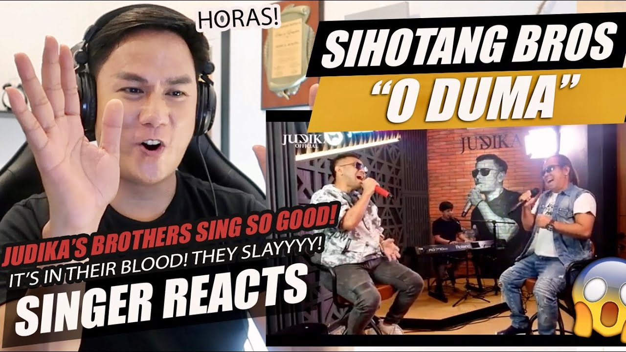 JUDIKA x ERICK x TIROY - O DUMA (Judika Studio) | SINGER REACTION