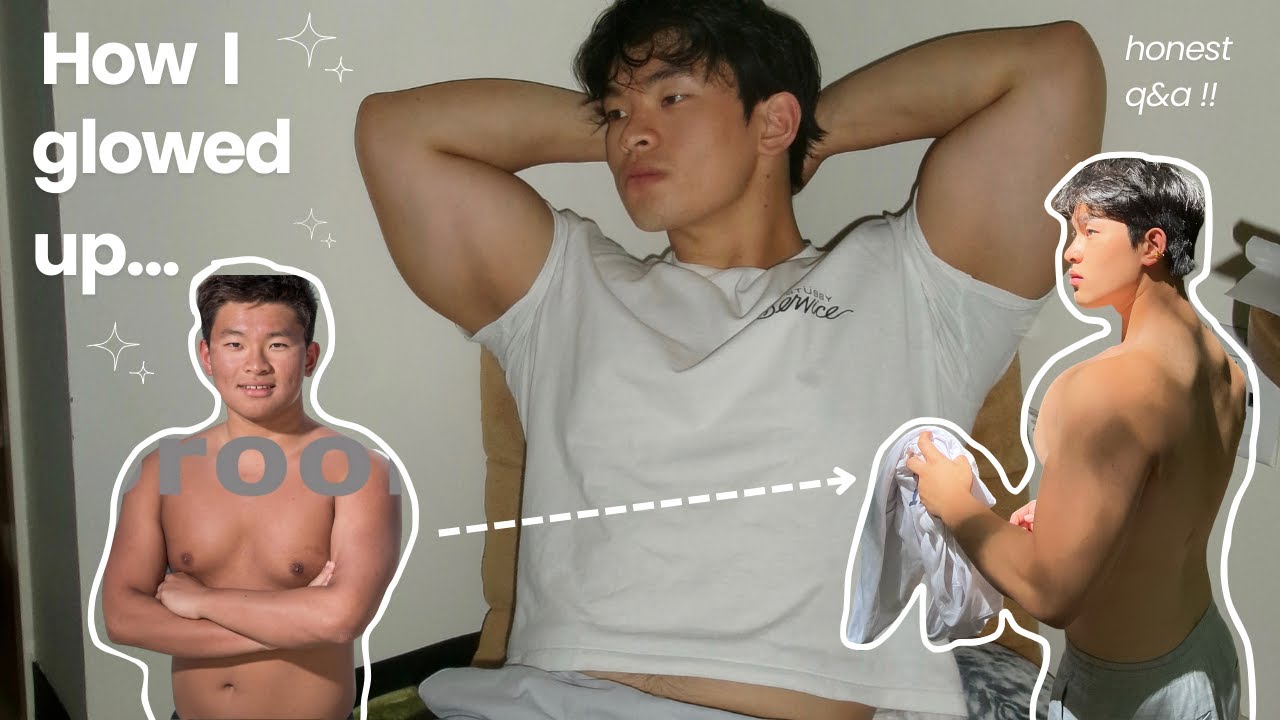 glow up journey, q&a (skin routine, gym, spicy content???💦💦)