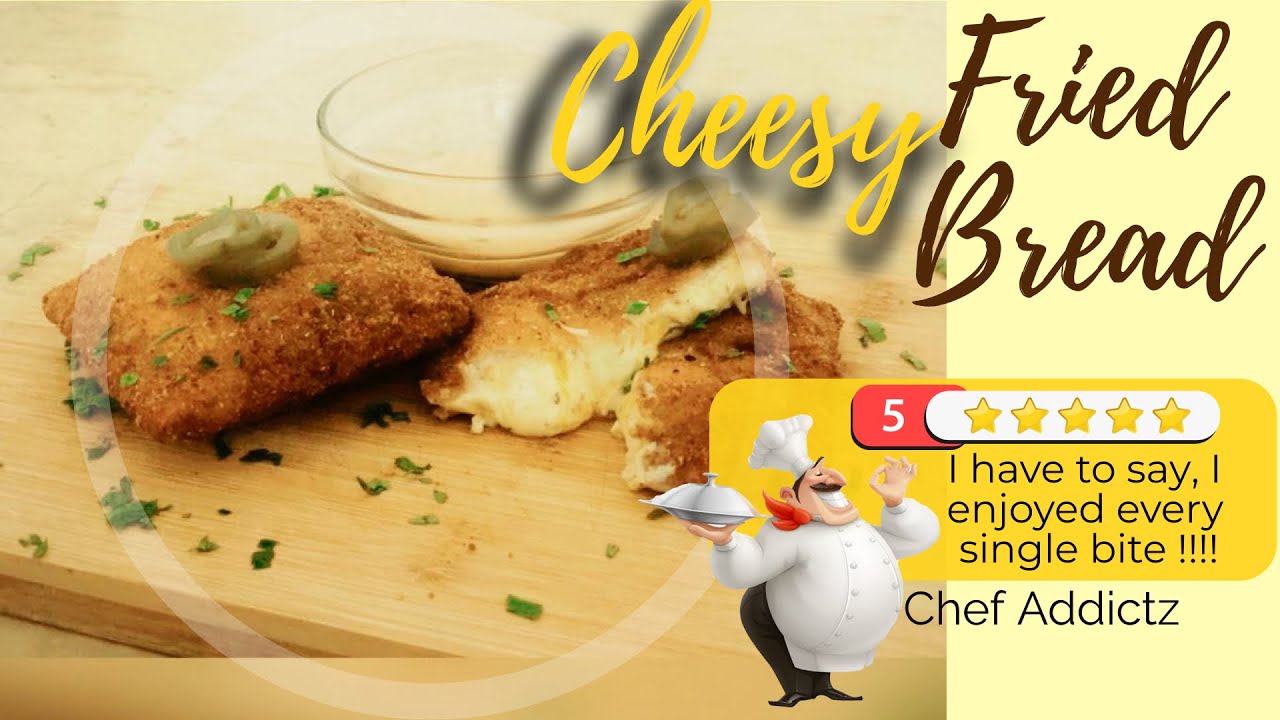 How to make Deep Fried Cheese Bread / SUPER Crunchy!
