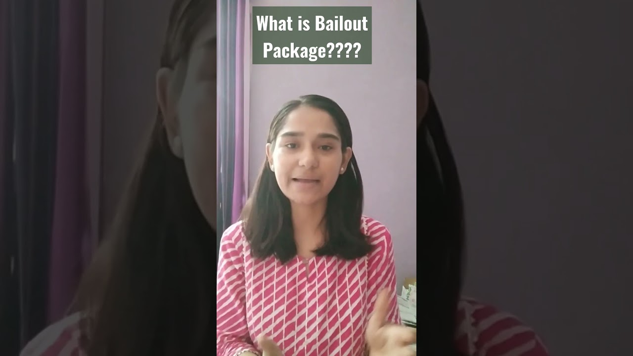 What is Bailout Package? // @ronikaattri321 #shorts #economics #2022 #facts #india #srilanka #imf