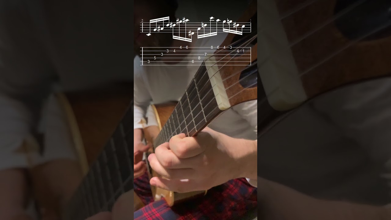 Dark fantasy - Classic guitar TAB