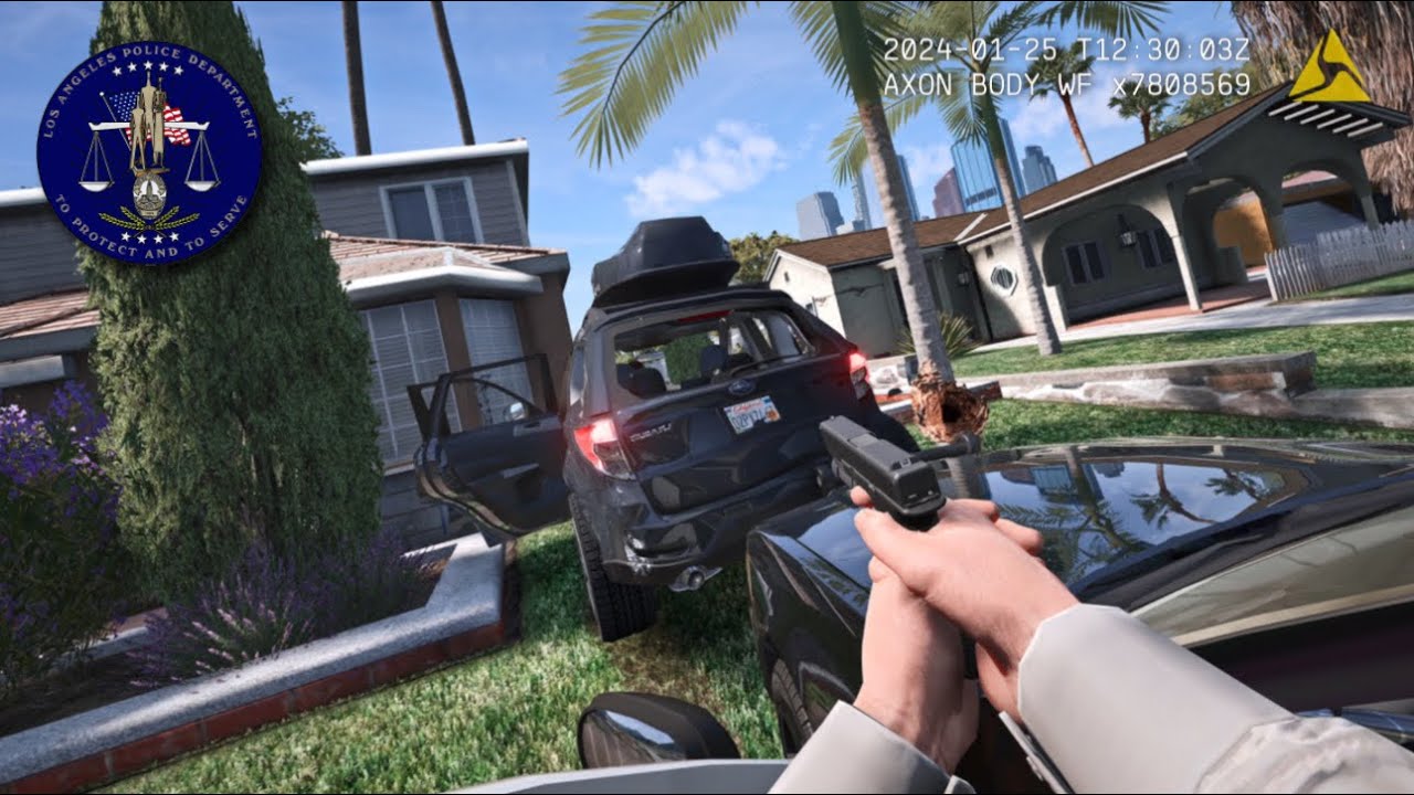 [NO COMMENTARY] 8K GTA V LSPDFR - CHP: HIGHSPEED CHASE, STOLEN YACHT & SHOTS FIRED!!!