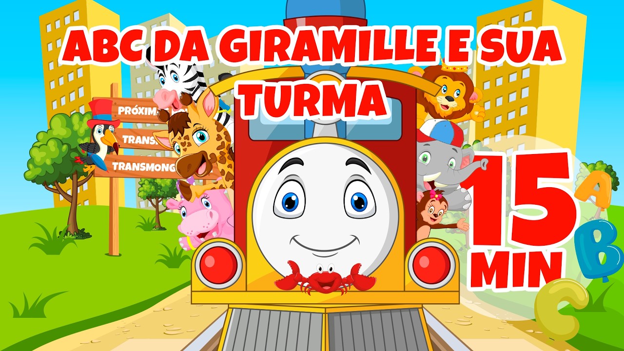 ABC da Giramille e sua Turma - 15 min de Música e Diversão com a Giramille