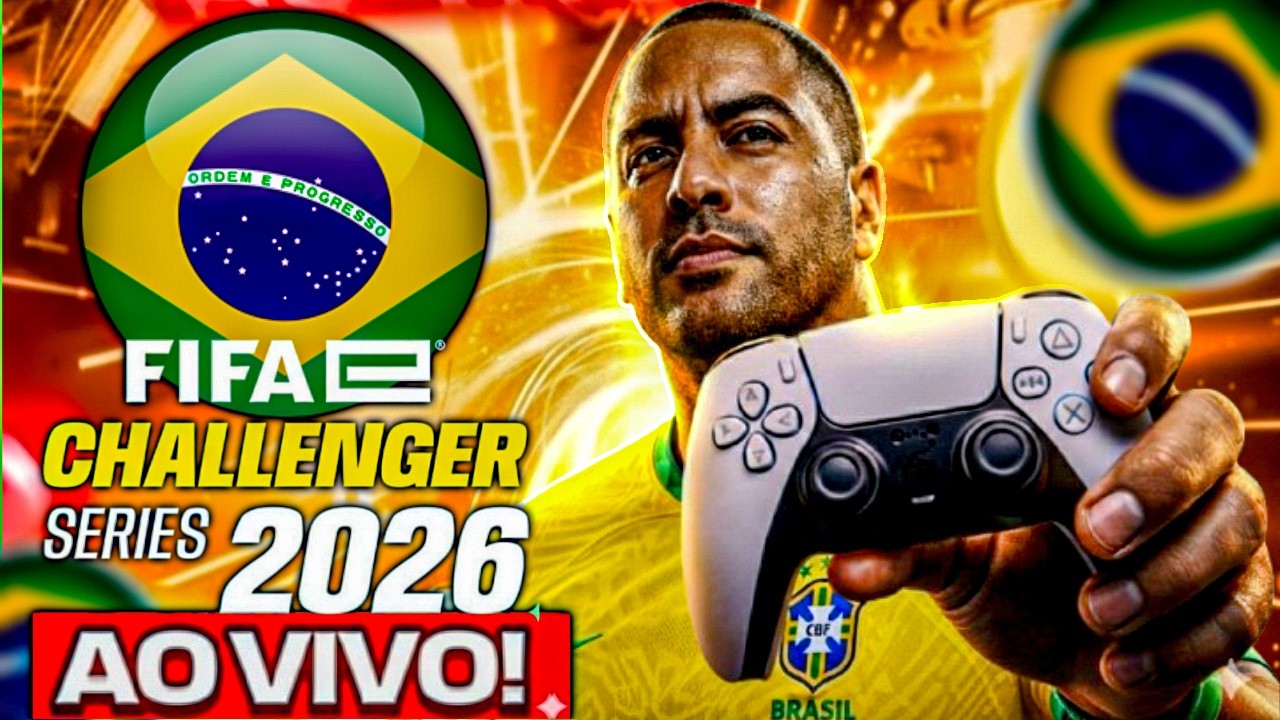 🔴 EFOOTBALL 2026 - FIFAe CHALLENGER SERIES 2026 ROUND 3 AO VIVO!