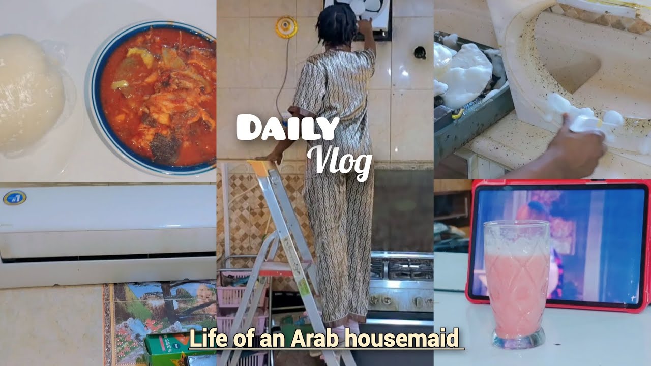 Daily Vlog: Life of an Arab housemaid | Days in my life in iraq | cleaning and new coworker