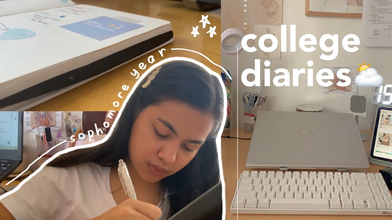 college diaries🍵 | start of sophomore year (orientations, digital notes, unboxing packages)