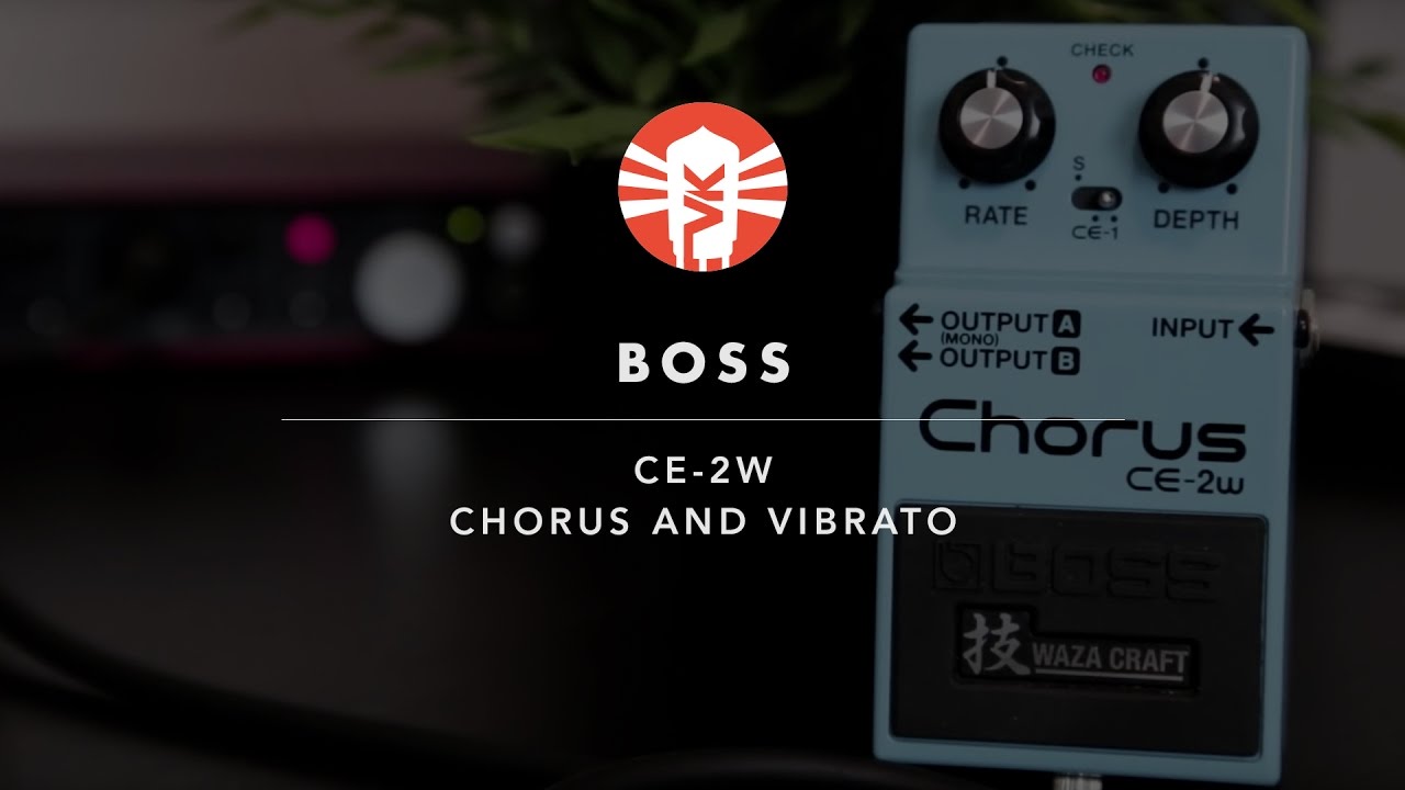 Boss CE-2w Chorus | Guitar Pedal | Vintage King