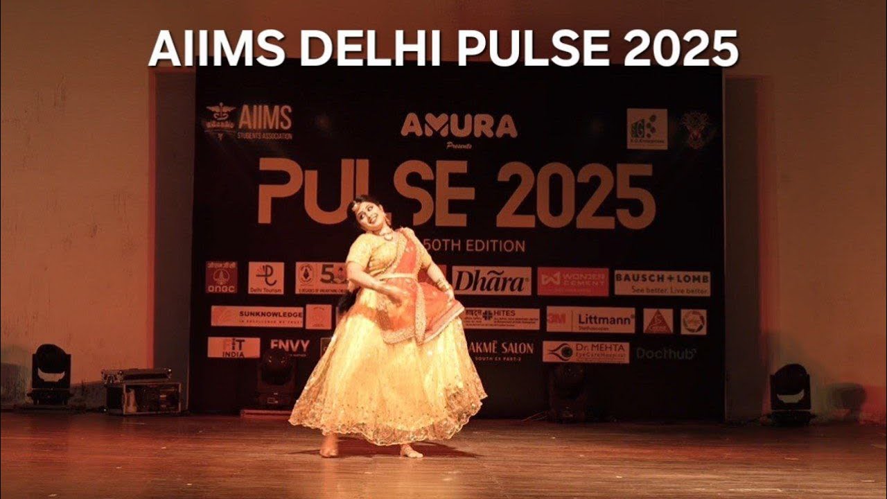 AIIMS DELHI⭐️💫PULSE 2025 solo dance performance|ABHISHRI GUPTA|#dance#aiims#aiimsdelhi#choreography 
