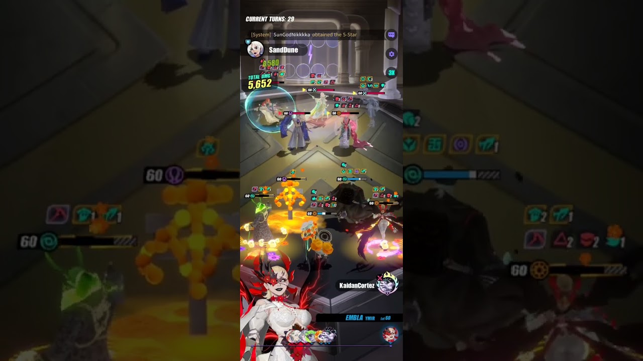 Dislyte Point War Jin Qiu Team vs. Sakura and R6 Lian Defense Team