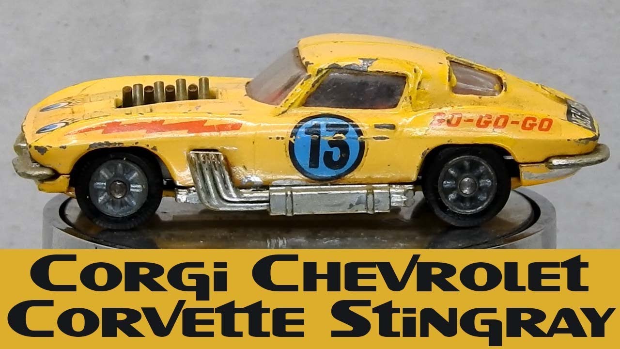 Corgi Custom Restoration Chevrolet Corvette Stingray Stock Car