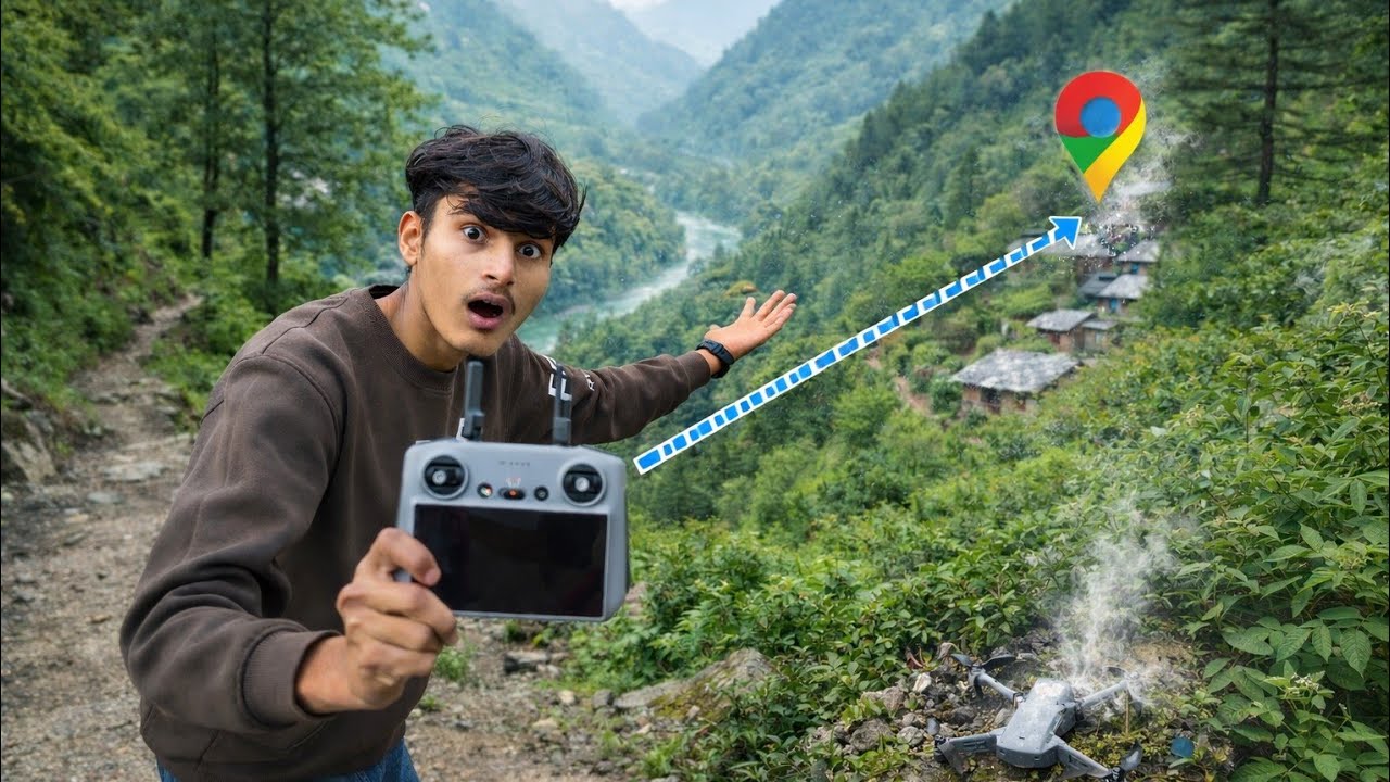 Drone 1 KM Jane Ke Baad Remote Off Ho Gaya 😱